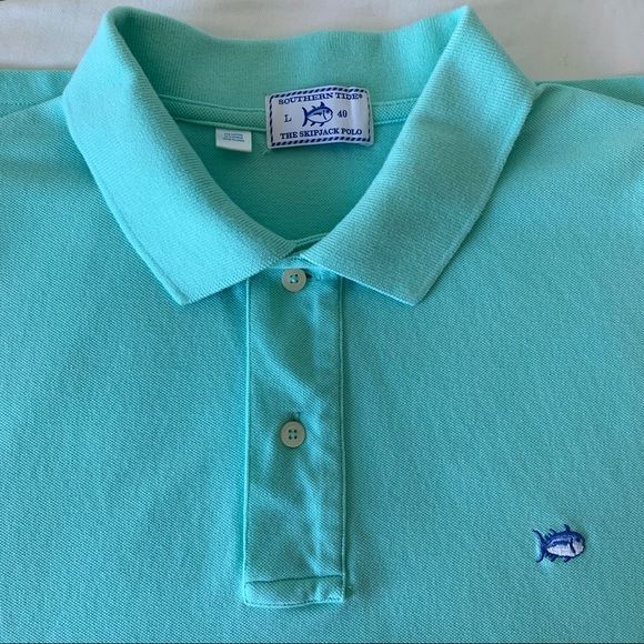 Vineyard Vines Skipjack Cotton Polo Shirt Mens L - Picture 2 of 5